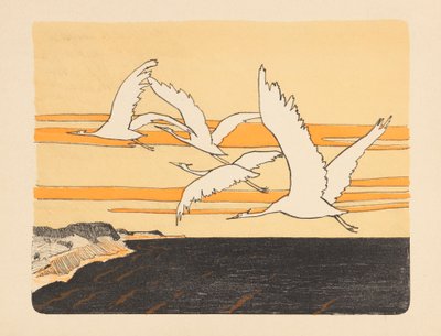 Cranes by Walter Leistikow